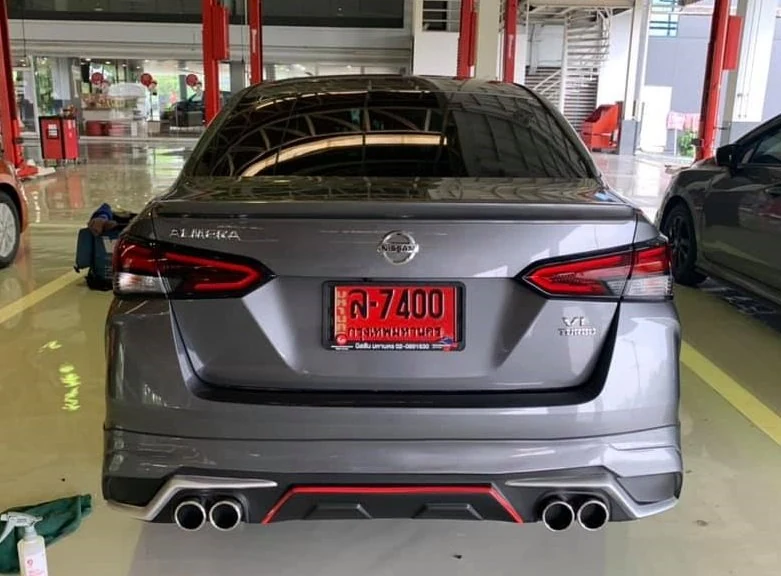 ชุดแต่ง NISSAN Almera สปอยเลอร์ Almera 2020 แนบ RiderM ภาพ 4