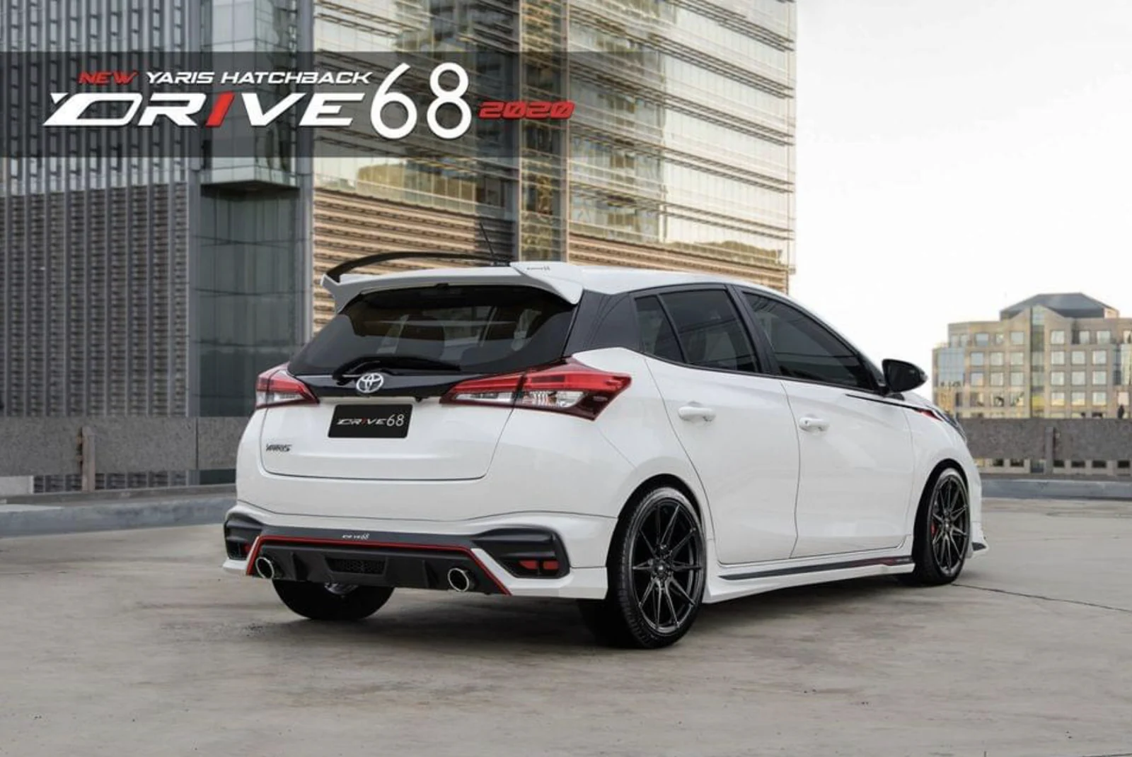 รูปชุดแต่ง ชุดแต่ง Toyota Yaris Ativ 20 23 Drive68 5 ประตู ภาพที่ 3
