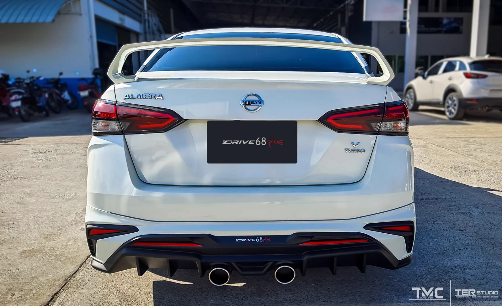 รูปชุดแต่ง ชุดแต่ง Nissan Almera 2019 2022 Drive 68 Plus ภาพที่ 7