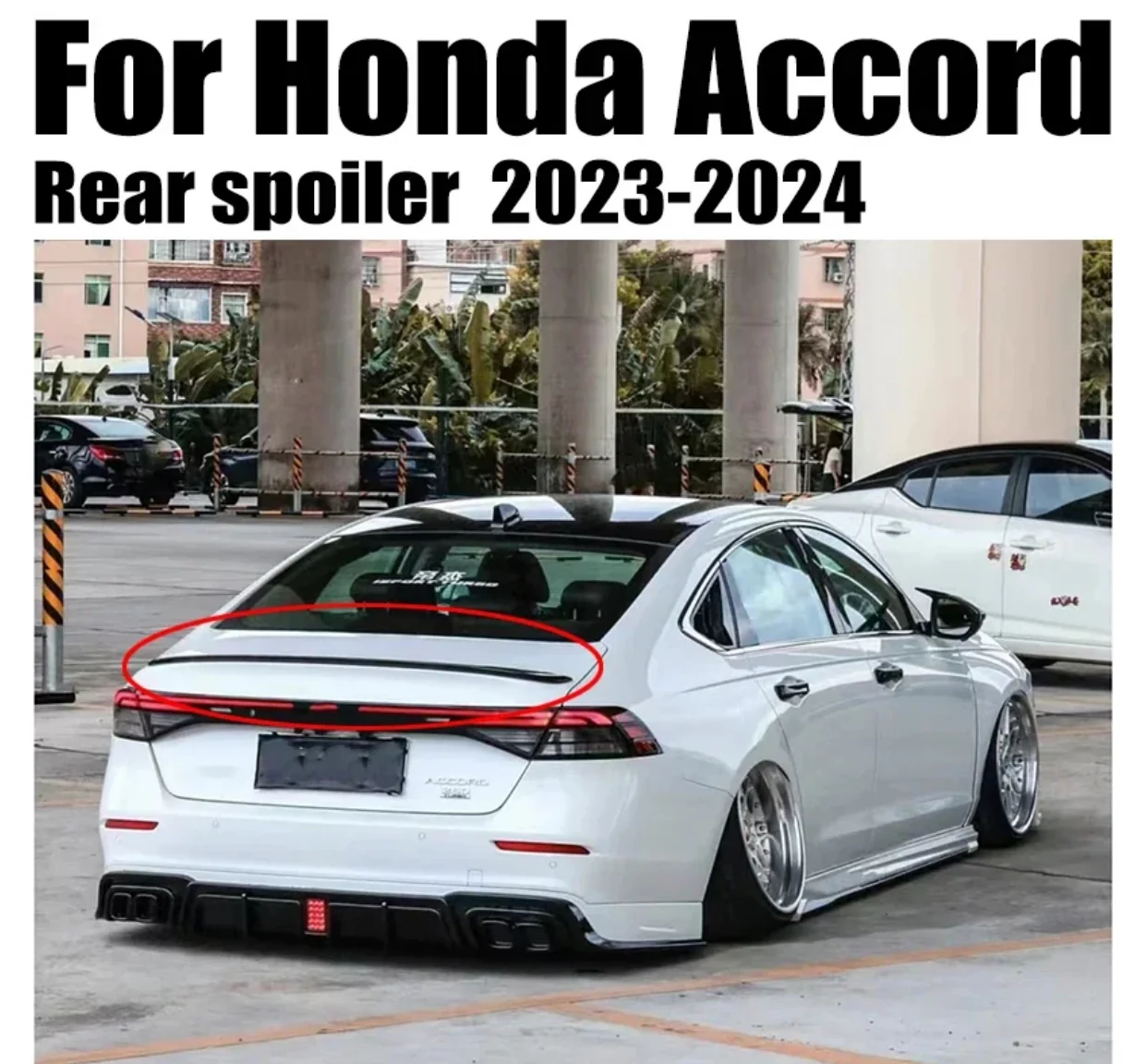 ชุดแต่ง Honda Accord G11 2024 2026 สปอยเลอร์