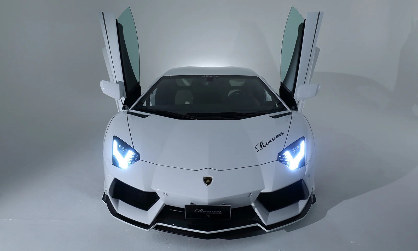 ชุดแต่ง LAMBORGHINI Aventador LP700 2012.11~Rowen Japan ภาพ 11