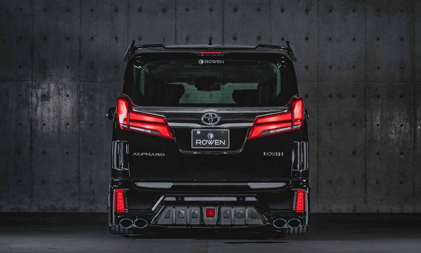ชุดแต่ง TOYOTA 30 ALPHARD S-grade MODEL Bumper type AGH3#W/GGH3#W/AYH30W 2018.01~Rowen Japan ภาพ 27