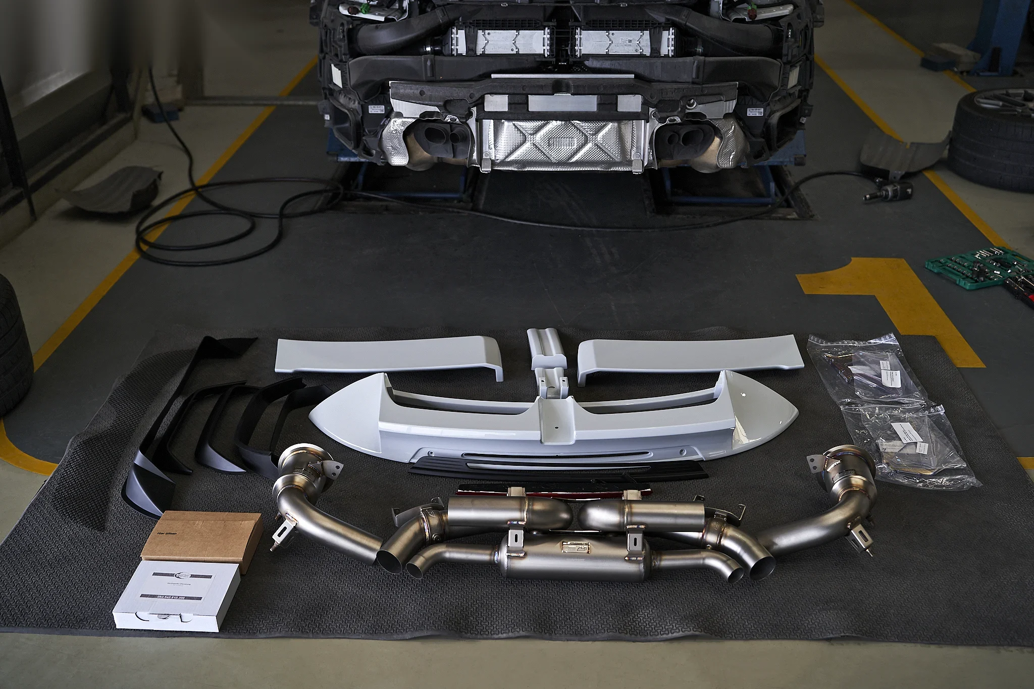 ชุดแต่ง PORSCHE 992.1 SERIES 992 x TechArt Rear Wing x IPE Prodrive Shop ภาพ 3