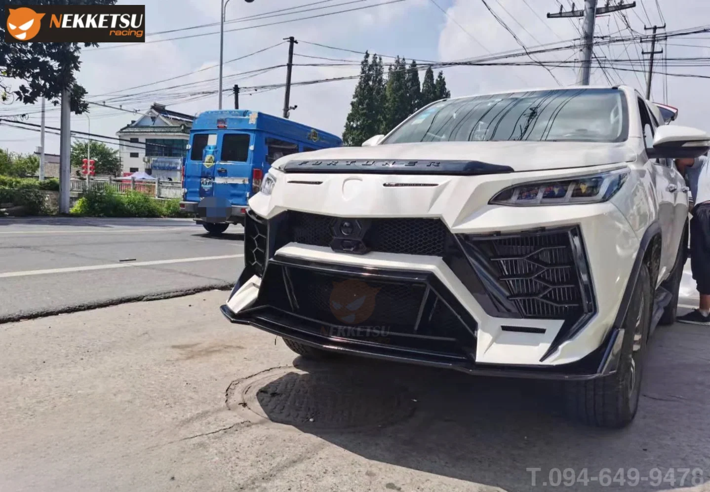 รูปชุดแต่ง ชุดแต่ง Toyota Fortuner 2015 2019 ทรง Lambo PP ภาพที่ 4