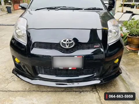 ภาพลิ้นต่อกันชนหน้า Toyota Yaris XP90 หลังติดตั้ง