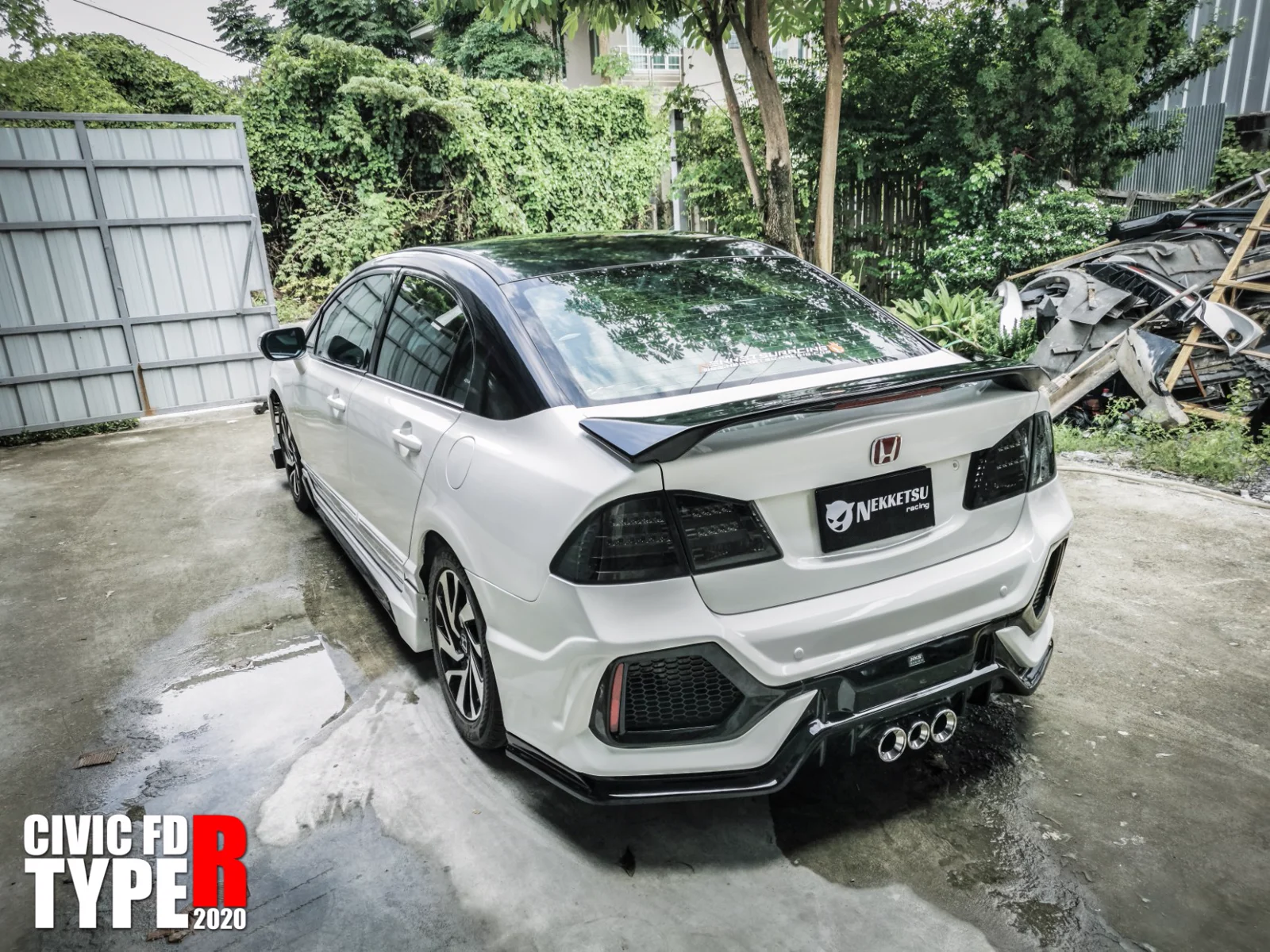 รูปชุดแต่ง ชุดแต่ง Honda Civic FD 06 11 Type R 2020 ภาพที่ 17
