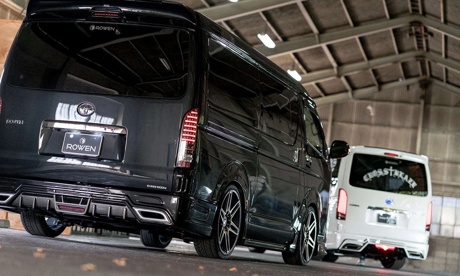 ชุดแต่ง TOYOTA 200HIACE Wide 4 /5 /6 /7 MODEL GDH/KDH/TRH211 2013.12~Rowen Japan ภาพ 24