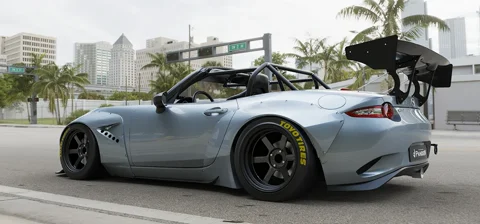 ปีกหลัง GT Wing (ชิ้นแยก) - V1.0 MAZDA ND MX-5 Miata Pandem ภาพสินค้า 1