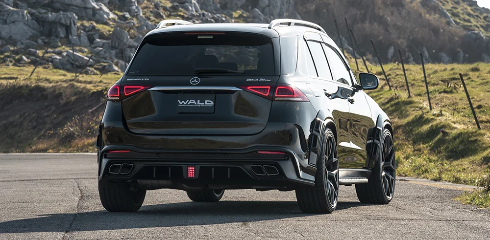 ชุดแต่ง MERCEDES-BENZ GLE-CLASS AMG LINE WALD Japan สปอร์ตไลน์ แบล็กไบซัน เอดิชัน ภาพ 10