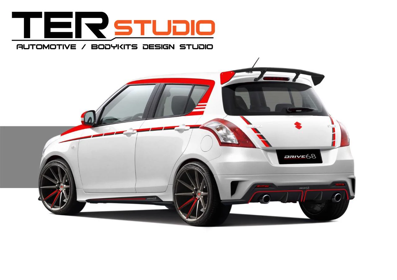 รูปชุดแต่ง ชุดแต่ง Suzuki Swift 2012 Drive68 ภาพที่ 2
