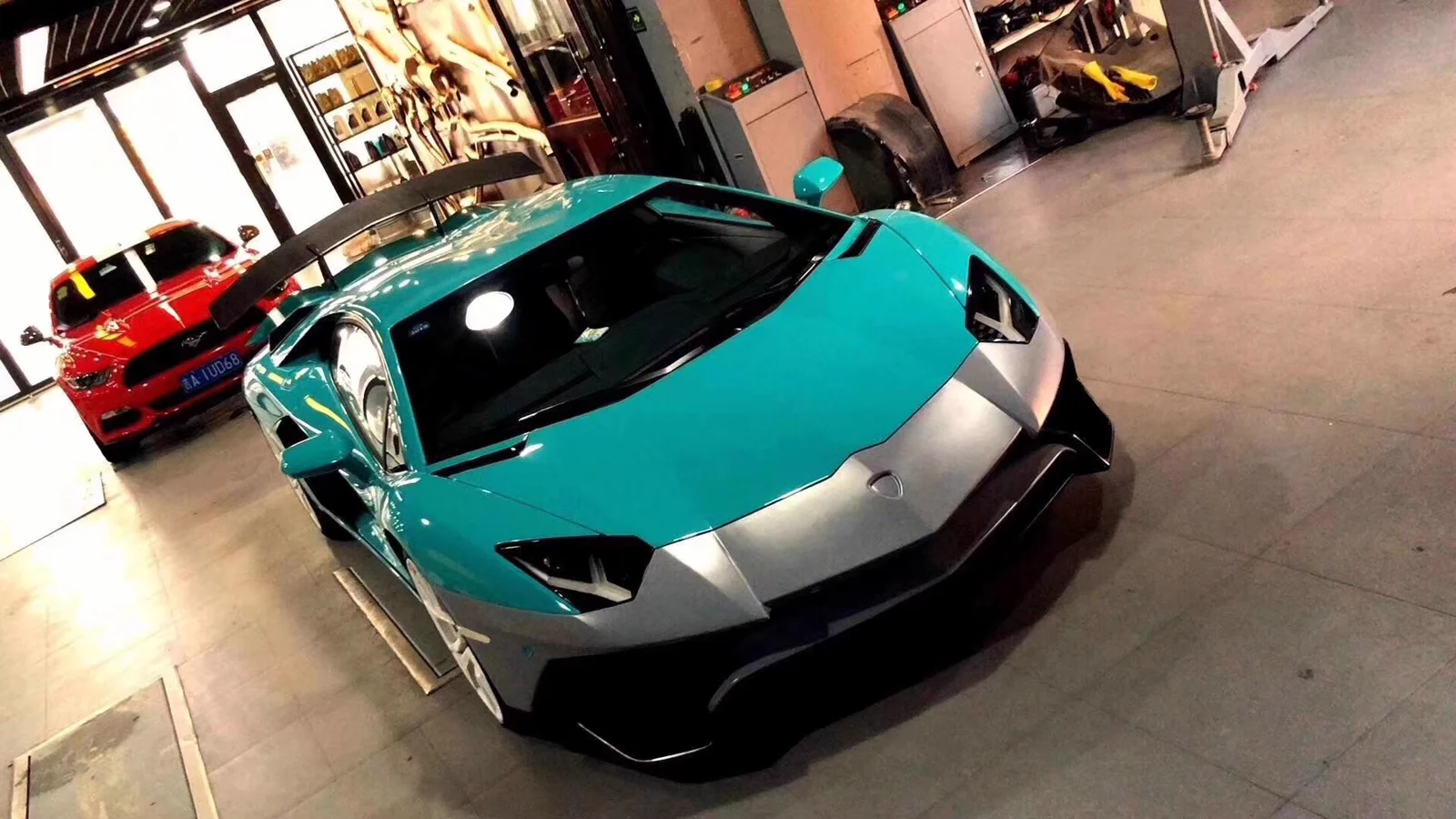 รูปชุดแต่ง ชุดแต่ง Lamborghini Aventador LP700 LP750 700เป็น750 ภาพที่ 10