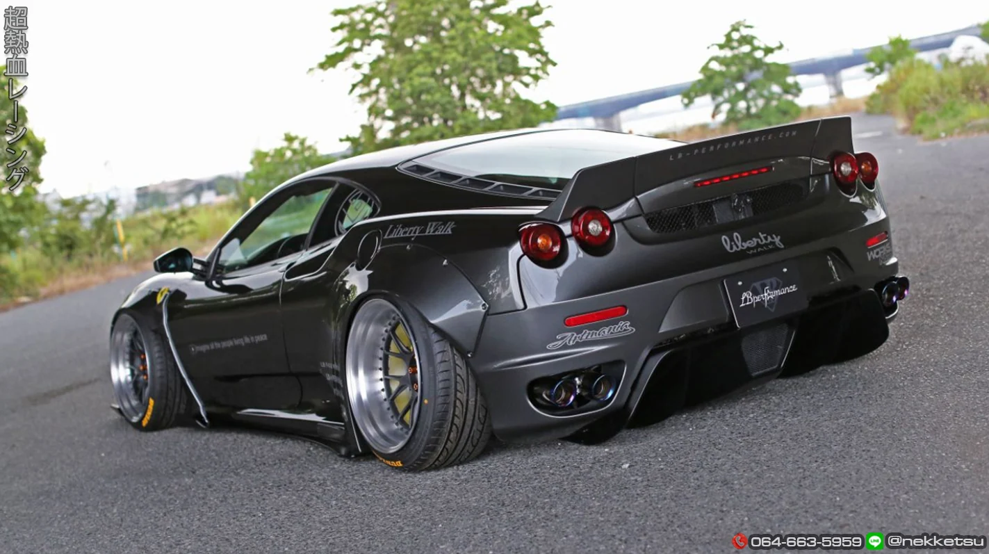 รูปชุดแต่ง ชุดแต่ง Ferrari F430 LB WORK ภาพที่ 5