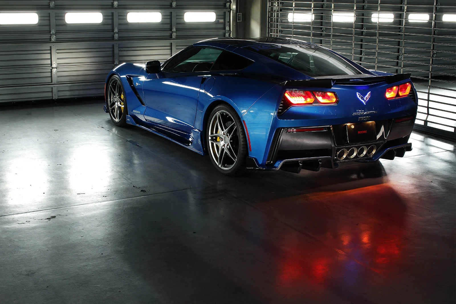 ชุดแต่ง CHEVROLET CORVETTE C7 2014.04~Rowen Japan ภาพ 2