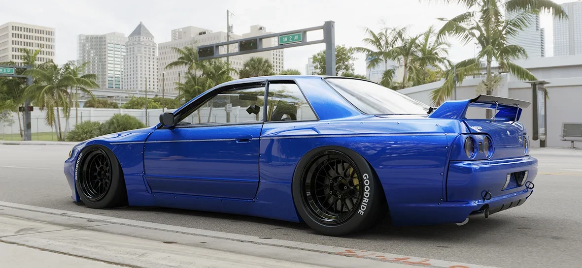 Mid-Rise Wing (ชิ้นแยก) - V1.0 NISSAN Skyline GTR [R32] Pandem ภาพสินค้าที่เลือก