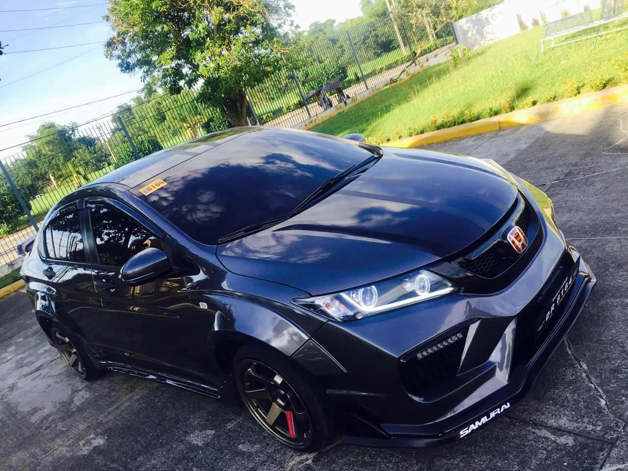 รูปชุดแต่ง ชุดแต่ง Honda City 2014 2016 Type X Wide Body ภาพที่ 14