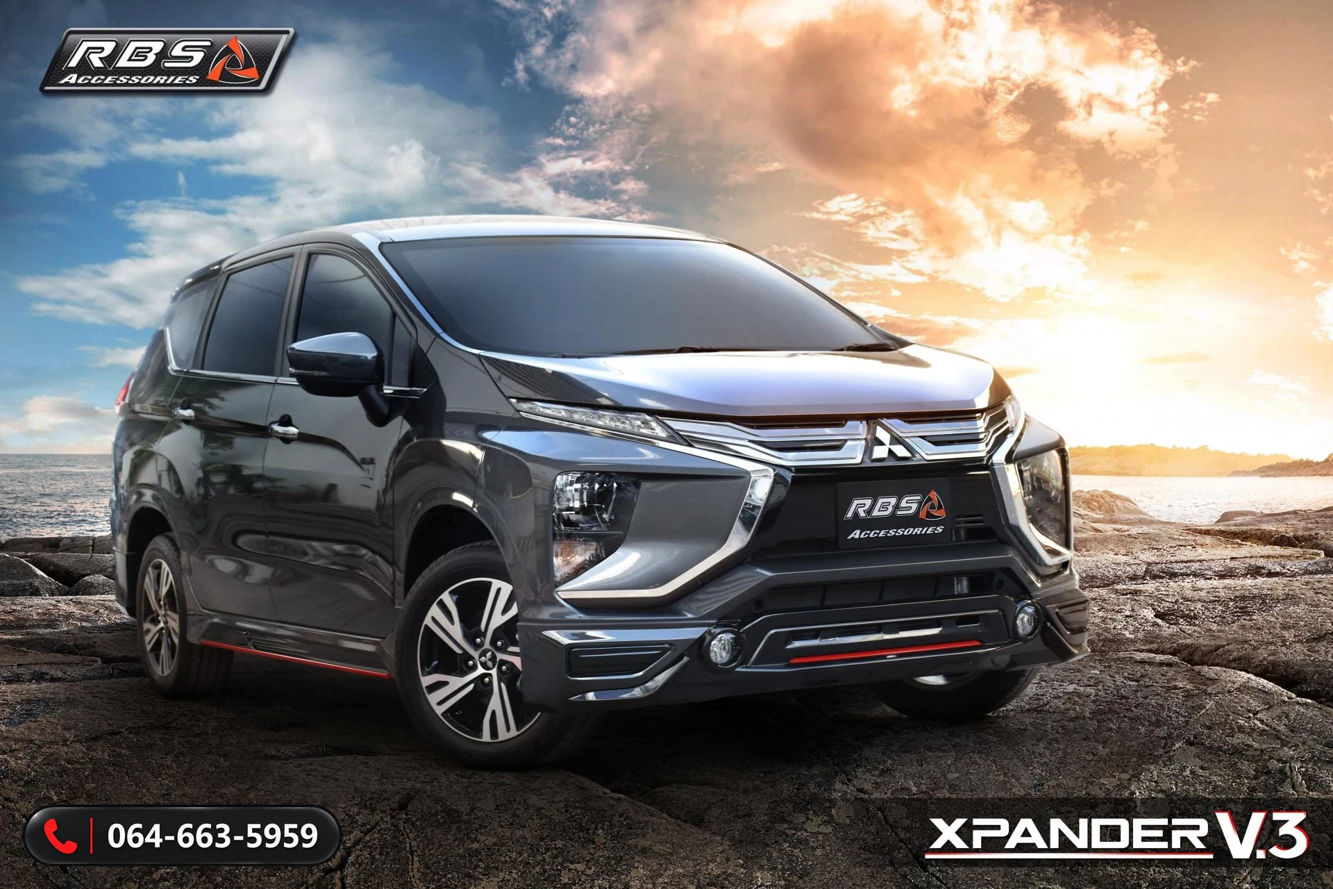 ชุดแต่ง MITSUBISHI XPANDER 2021 RBS ภาพ 3