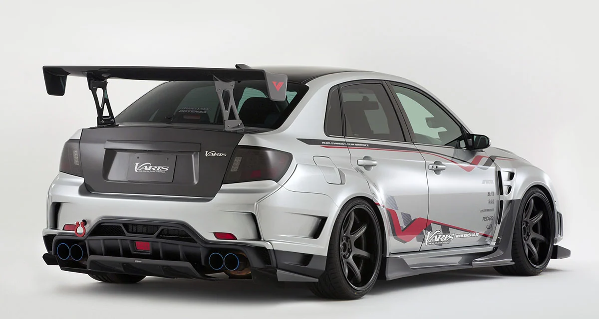 รูปชุดแต่ง ชุดแต่ง Subaru Impreza GVB 2014 2017 Varis Wide2 ภาพที่ 2