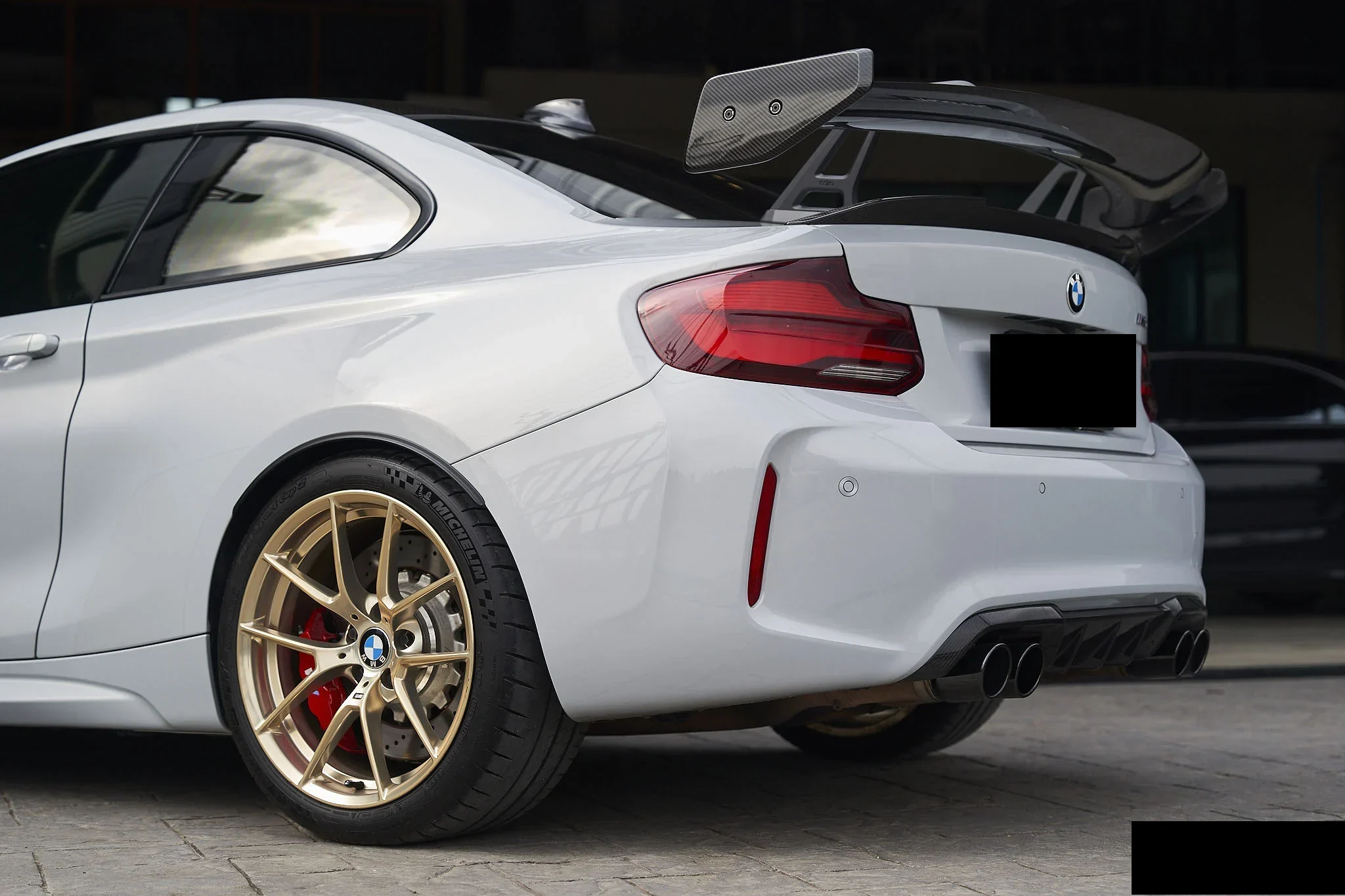 ชุดแต่ง BMW M2 (F87) BMW M2 CS F87 x ADRO คาร์บอน Wing Prodrive Shop ภาพ 3