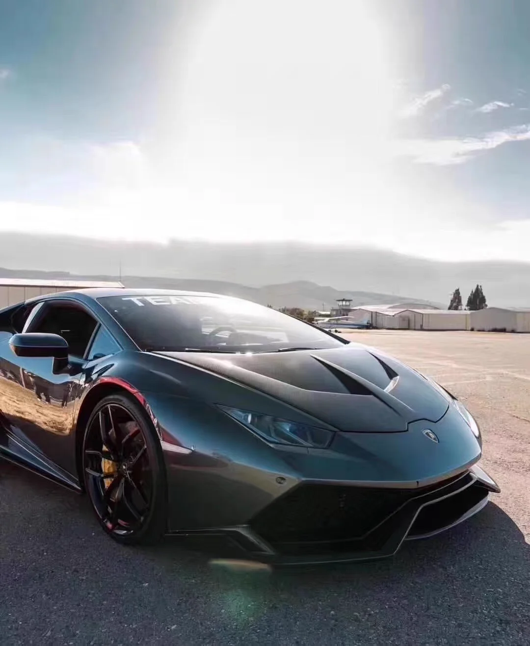 รูปชุดแต่ง ชุดแต่ง Lamborghini Huracan LP610 Hood ภาพที่ 5