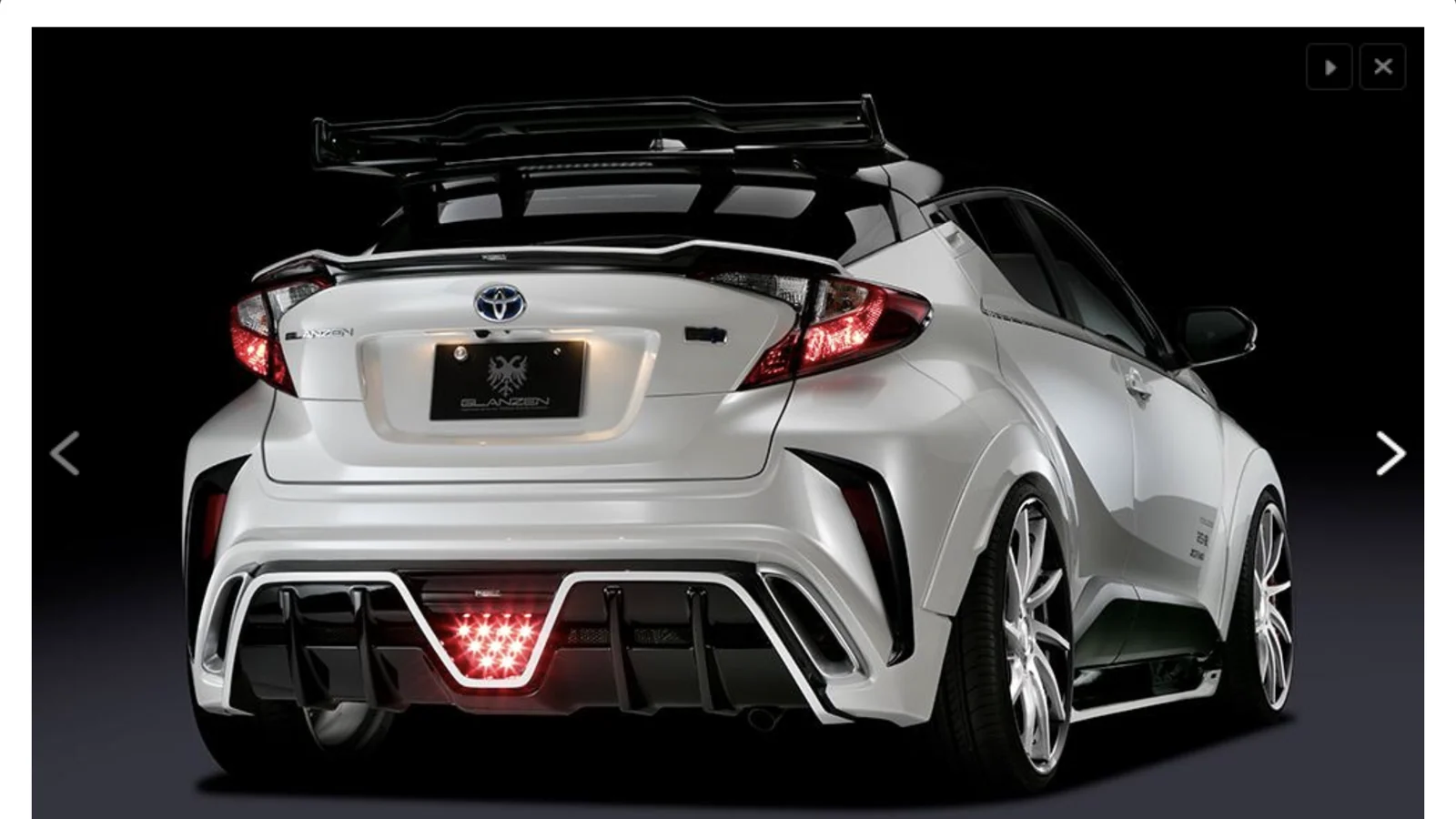 รูปชุดแต่ง ชุดแต่ง Toyota CHR GlanZen ภาพที่ 6