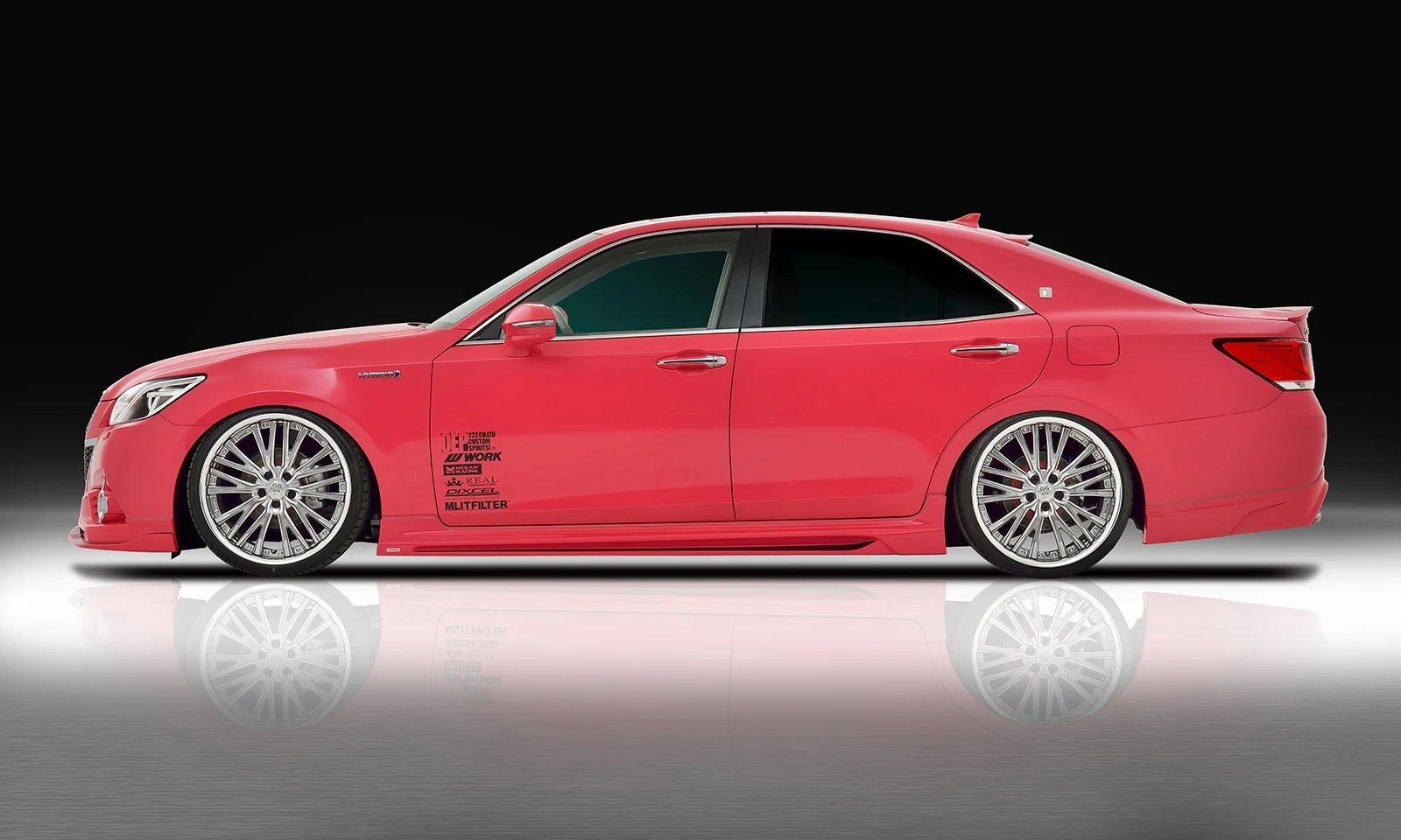 ชุดแต่ง TOYOTA 210 CROWN ATHLETE MODEL GRS210/GRS214/AWS210 2012.12~2015.09 Rowen Japan ภาพ 2
