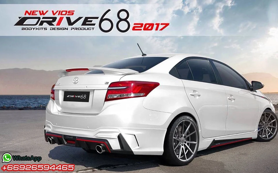 รูปชุดแต่ง ชุดแต่ง Toyota Vios 13 16 Drive68 ภาพที่ 4