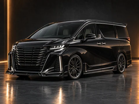 ชุดแต่ง Toyota Alphard AH40 24 28 WALD – ภาพที่ 9