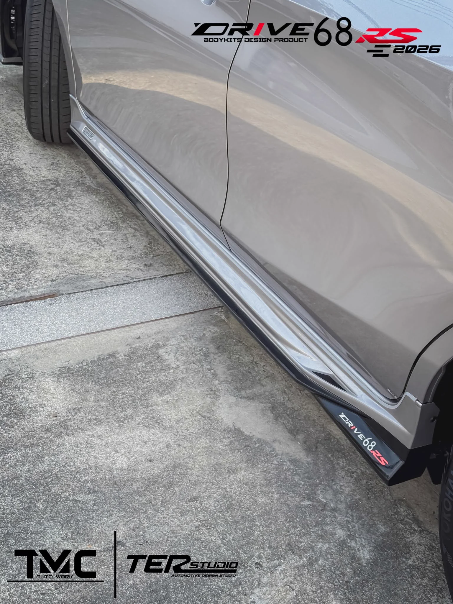รูปชุดแต่ง ชุดแต่ง Toyota Yaris Ativ 24 26 Drive68 4ประตู Yaris Ativ Drive 68 RS ภาพที่ 4