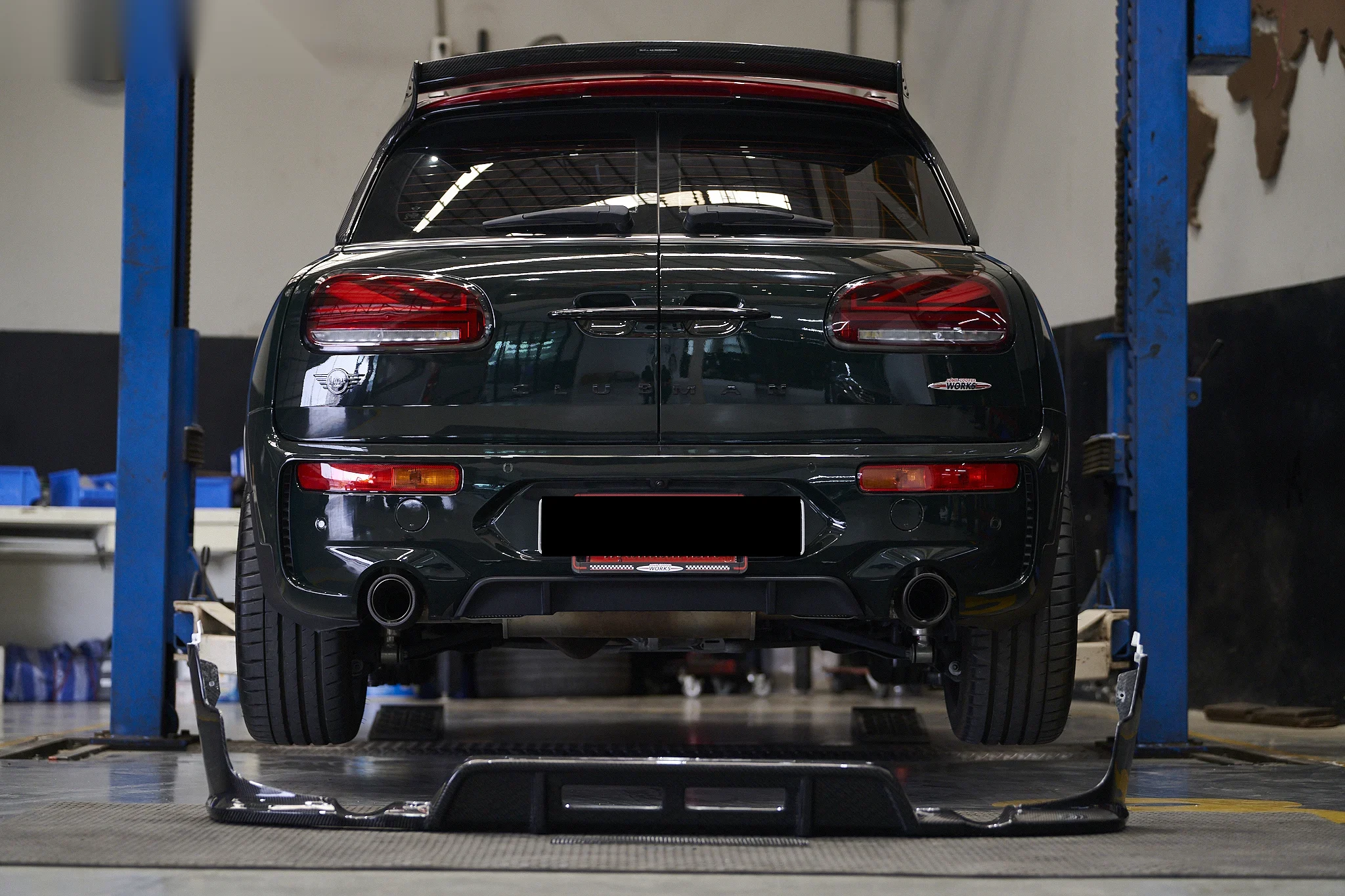 ชุดแต่ง MINI CLUBMAN Mini F54 Clubman JCW LCI x DuelL AG Rear คาร์บอน ดิฟฟิวเซอร์ Prodrive Shop ภาพ 11