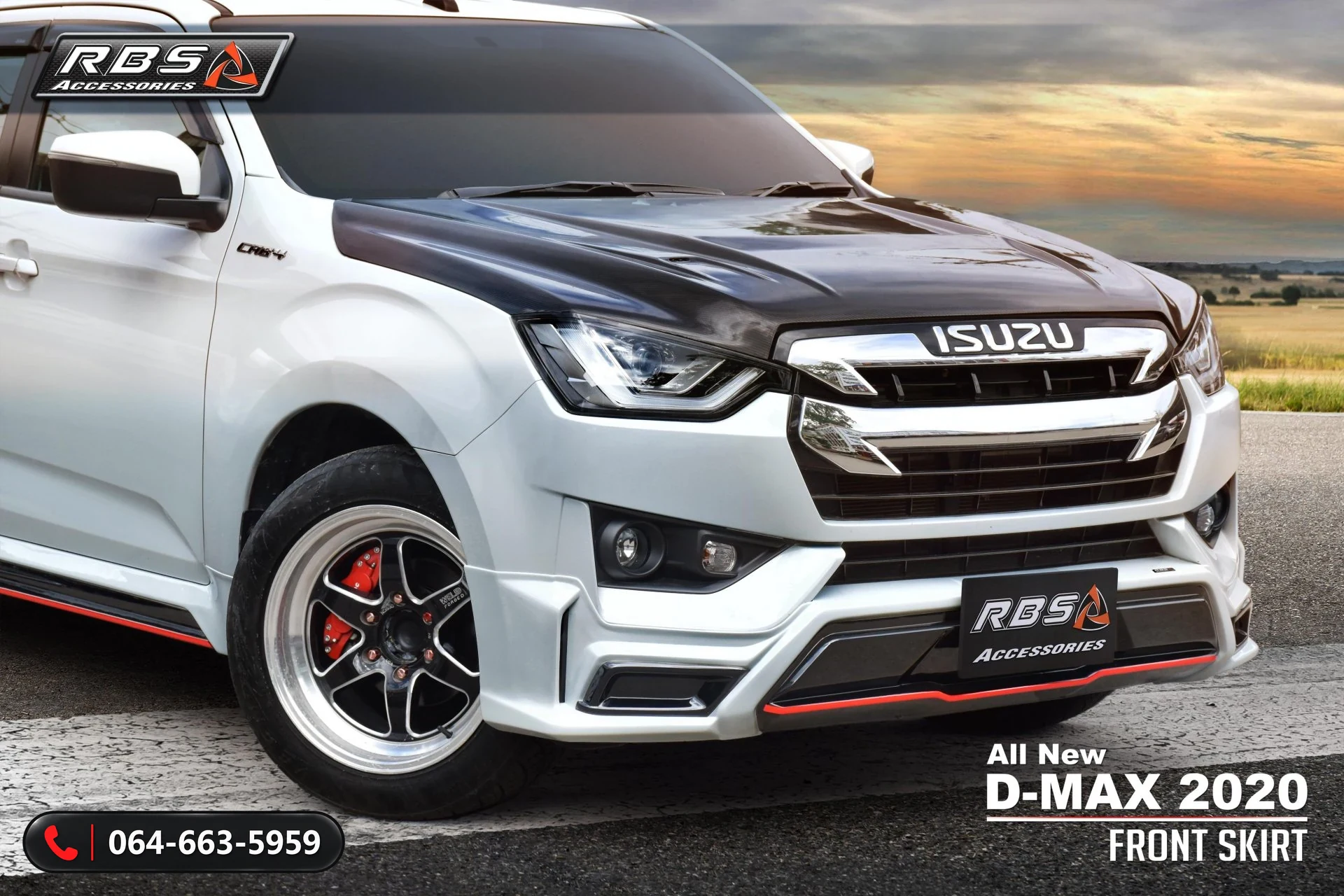 ชุดแต่ง ISUZU D-MAX 2020 รุ่นเตี้ย CAB 4 RBS ภาพ 9