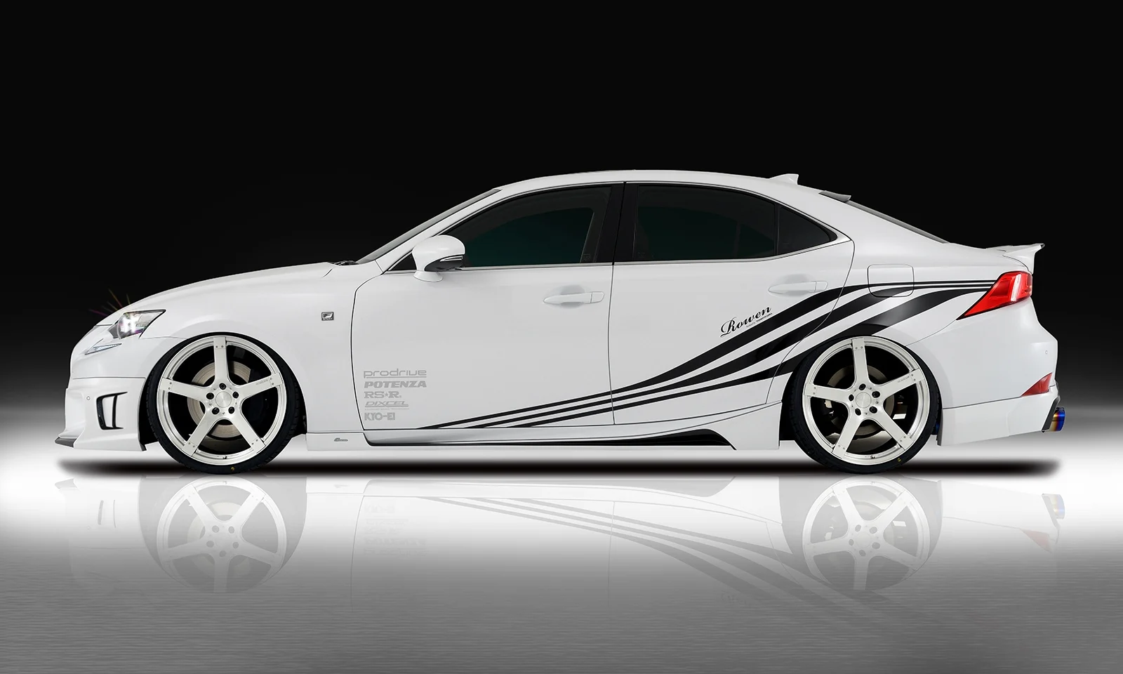 ชุดแต่ง LEXUS IS F-SPORT 350/300h/200t/250 GSE3#/AVE30/ASE30 2013.05~2016.09 Rowen Japan ภาพ 5