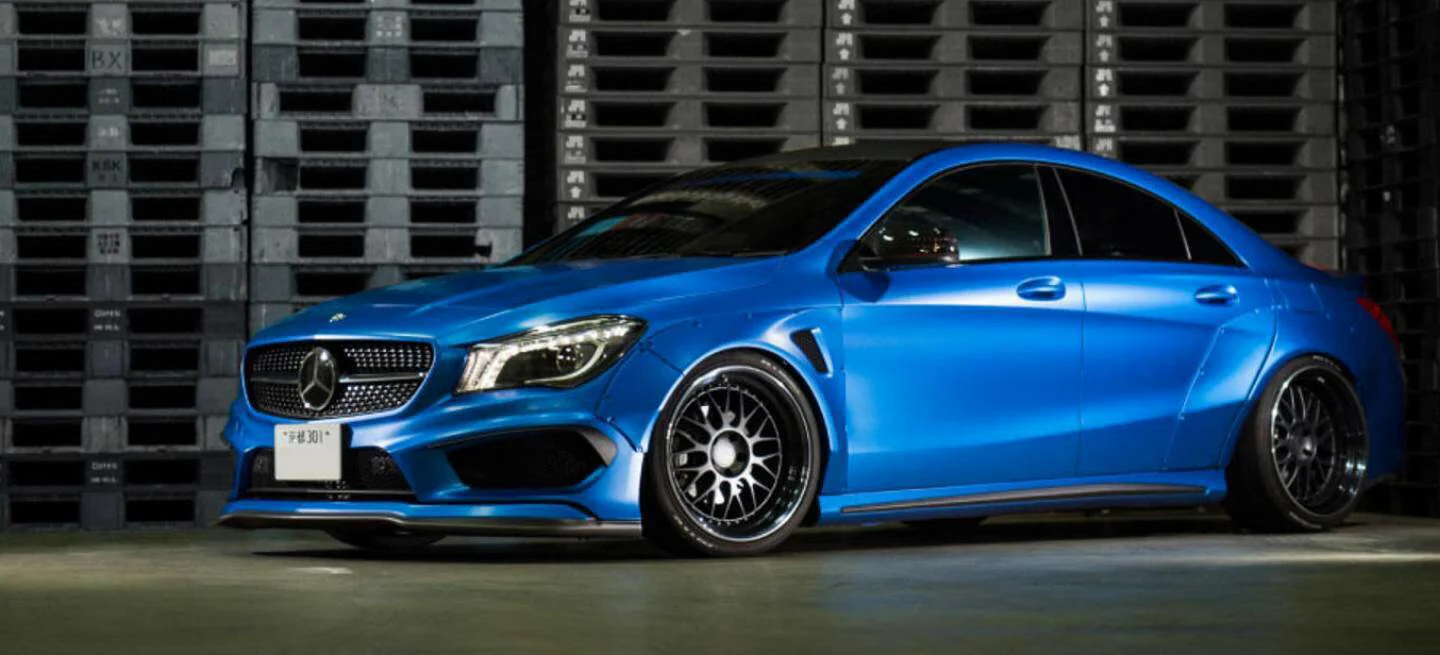 รูปชุดแต่ง ชุดแต่ง Mercedes-Benz CLA Over Fender ภาพที่ 2