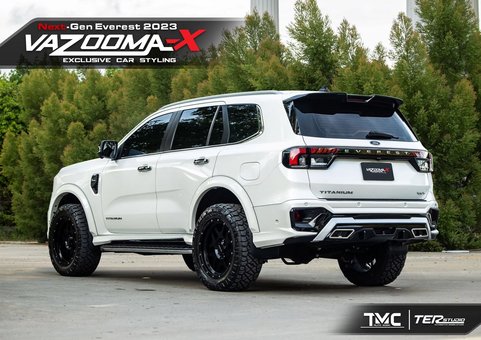 รูปชุดแต่ง ชุดแต่ง Ford Everest 2022 2028 Vazooma X ภาพที่ 2
