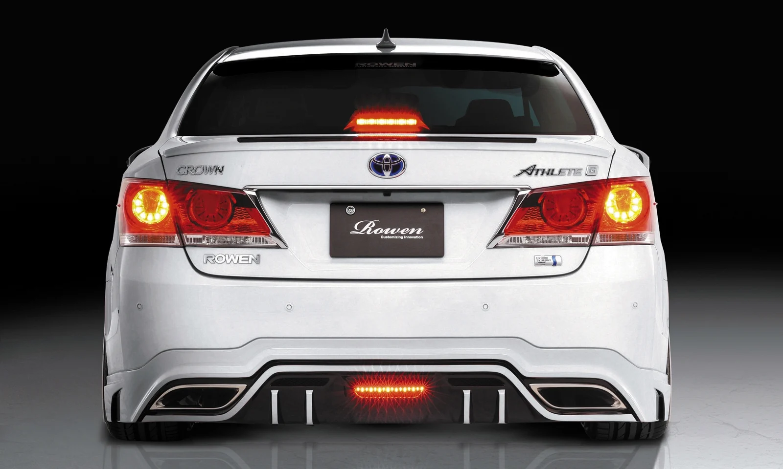 ชุดแต่ง TOYOTA 210 CROWN ATHLETE MODEL GRS210/GRS214/AWS210 2012.12~2015.09 Rowen Japan ภาพ 10