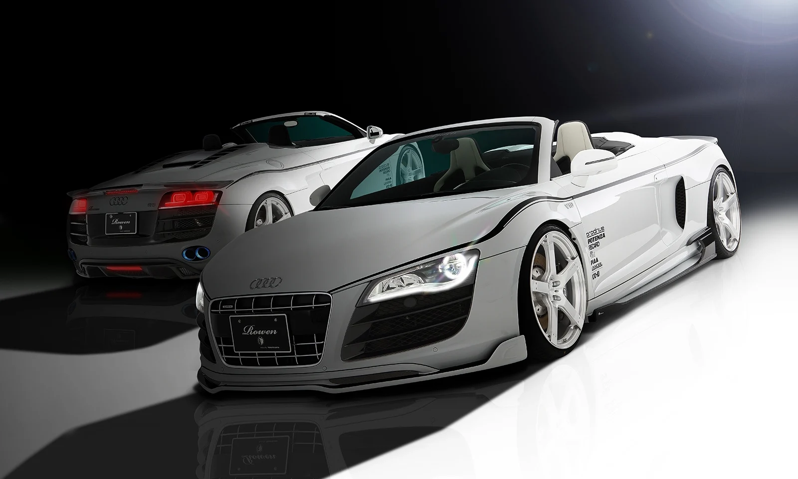 ชุดแต่ง Audi R8 Spyder 5.2(V10) 42BUJF 2010.10~2013.03 Rowen Japan ภาพ 4