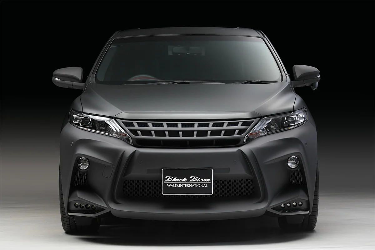 ชุดแต่ง TOYOTA HARRIER WALD Japan สปอร์ตไลน์ แบล็กไบซัน เอดิชัน ภาพ 1