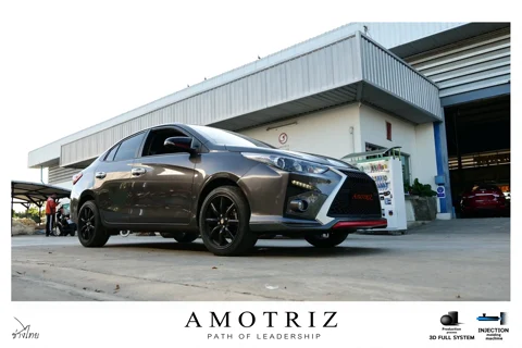 ชุดแต่งกันชนหน้า โตโยต้า YARIS ATIV 4ประตู และ 5ประตู bodykits – ภาพที่ 56