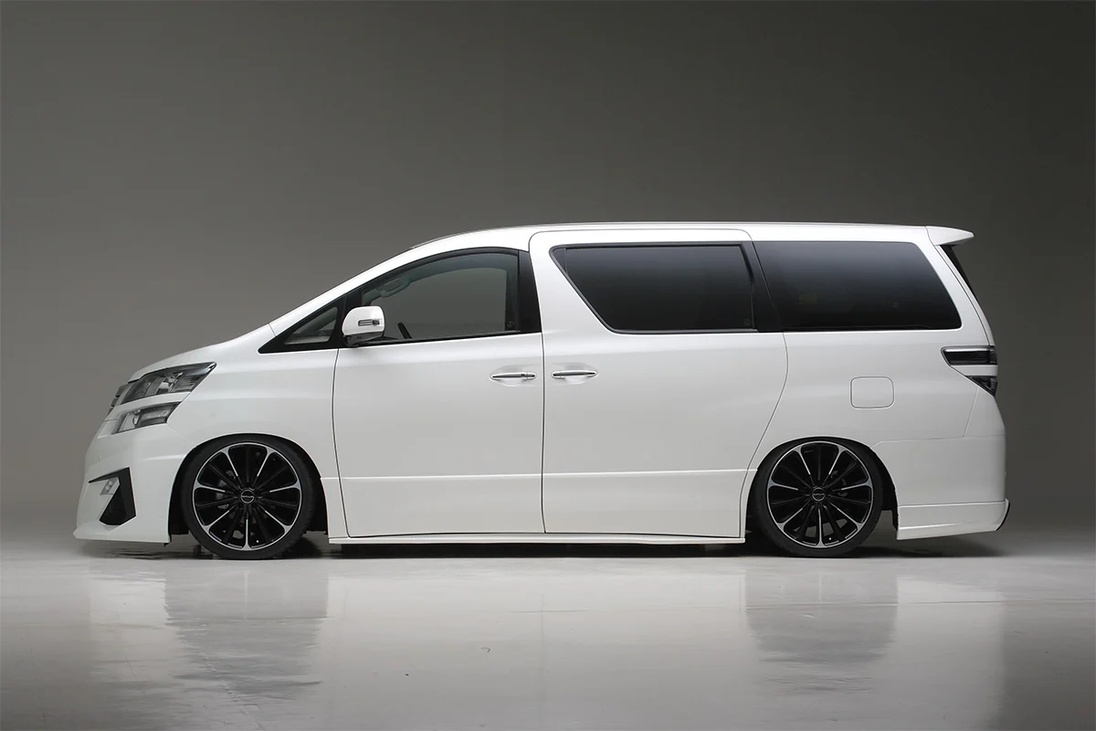 ชุดแต่ง TOYOTA VELLFIRE WALD Japan สปอร์ตไลน์ แบล็กไบซัน เอดิชัน COMBINATION KIT ภาพ 8