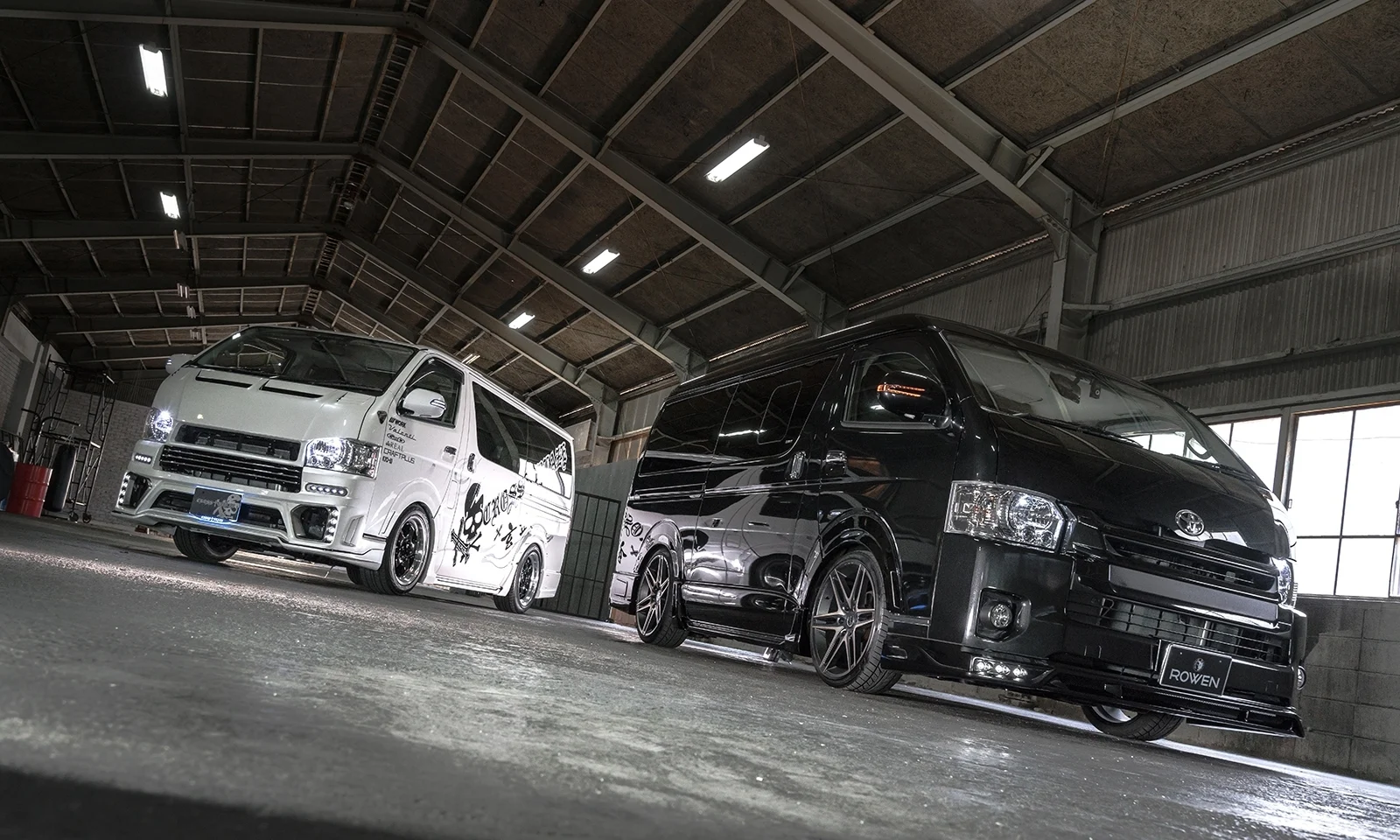 ชุดแต่ง TOYOTA 200HIACE Wide 4 /5 /6 /7 MODEL GDH/KDH/TRH211 2013.12~Rowen Japan ภาพ 27