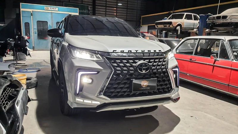 รูปชุดแต่ง ชุดแต่ง Toyota Fortuner 2020 2024 Lexus V.4 ภาพที่ 1
