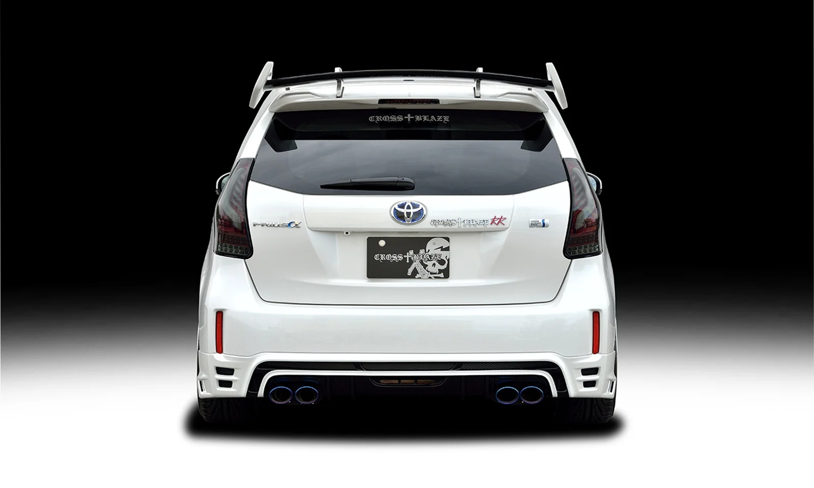 ชุดแต่ง TOYOTA 40 PRIUS α MODEL Bumper type ZVW40/41 2011.5~2014.11 Rowen Japan ภาพ 4