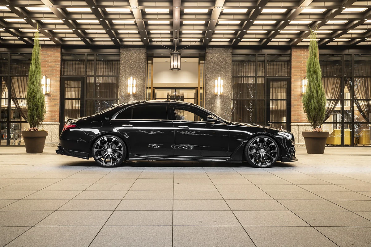 ชุดแต่ง MERCEDES-BENZ S-CLASS AMG LINE WALD Japan สปอร์ตไลน์ แบล็กไบซัน เอดิชัน ภาพ 8