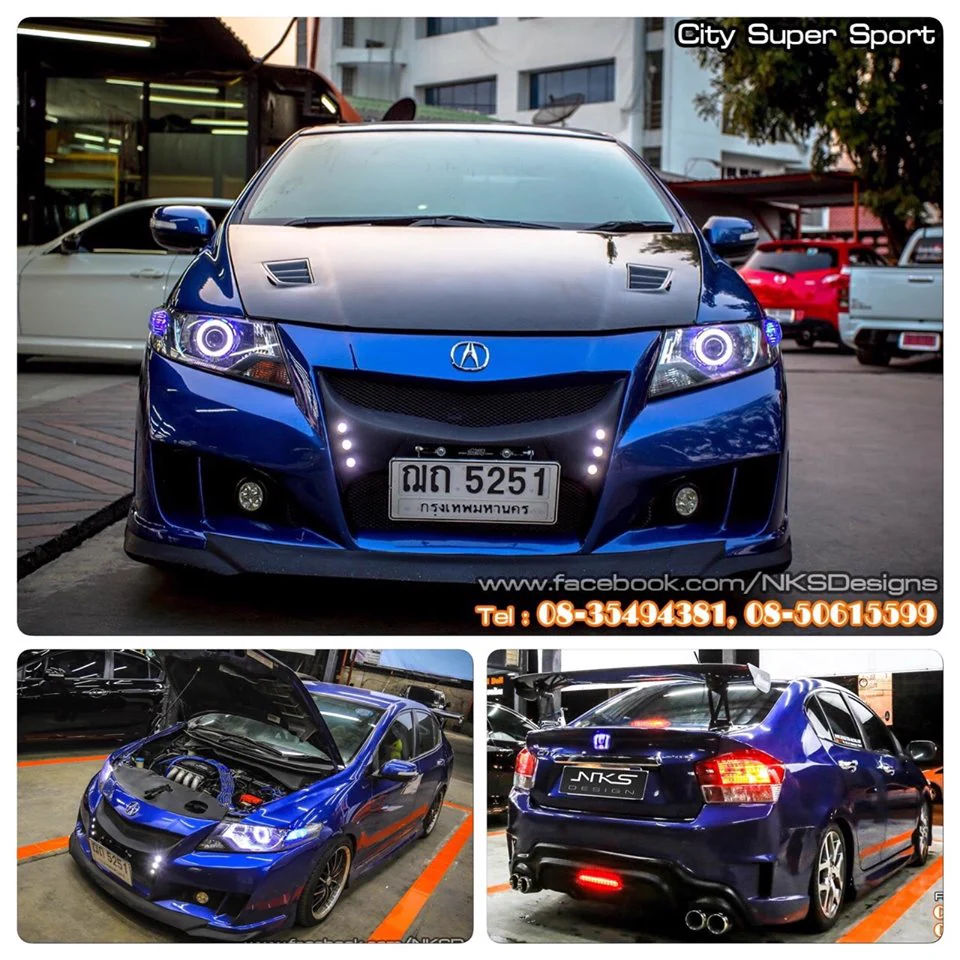 รูปชุดแต่ง ชุดแต่ง Honda City 2008 2013 Super Sport01 ภาพที่ 23
