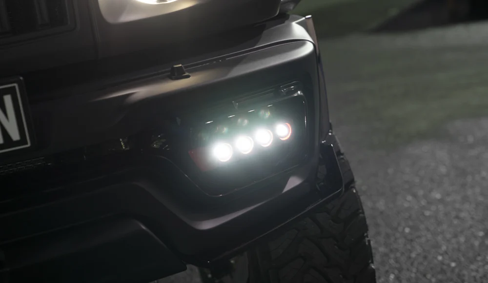 ชุดแต่ง SUZUKI JIMNY SIERRA WALD Japan สปอร์ตไลน์ แบล็กไบซัน เอดิชัน ภาพ 16