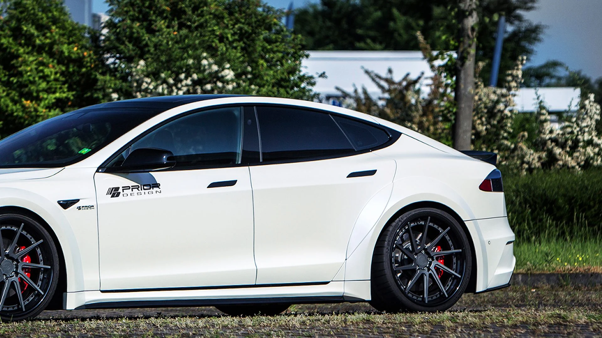 สเกิร์ตข้าง Prior Design PD-S1000WB Side Skirts for Tesla Model S [2016+] ภาพสินค้าที่เลือก