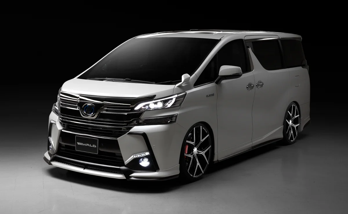 ชุดแต่ง TOYOTA VELLFIRE Z/ZA/ZR WALD Japan สปอร์ตไลน์ HALF TYPE ภาพ 3