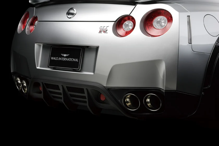 ชุดแต่ง NISSAN GT-R WALD Japan สปอร์ตไลน์ แบล็กไบซัน เอดิชัน ภาพ 13