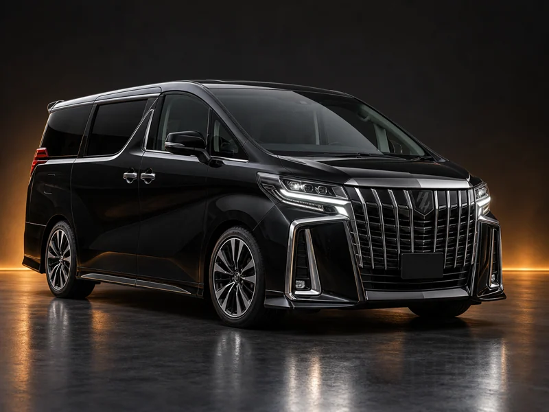 ภาพจำลองชุดแต่ง ชุดแต่ง Toyota Vellfire20 2011 2014 หน้า Alphard G30 (Only Front) มุมด้านหน้า สำหรับการนำเสนอ