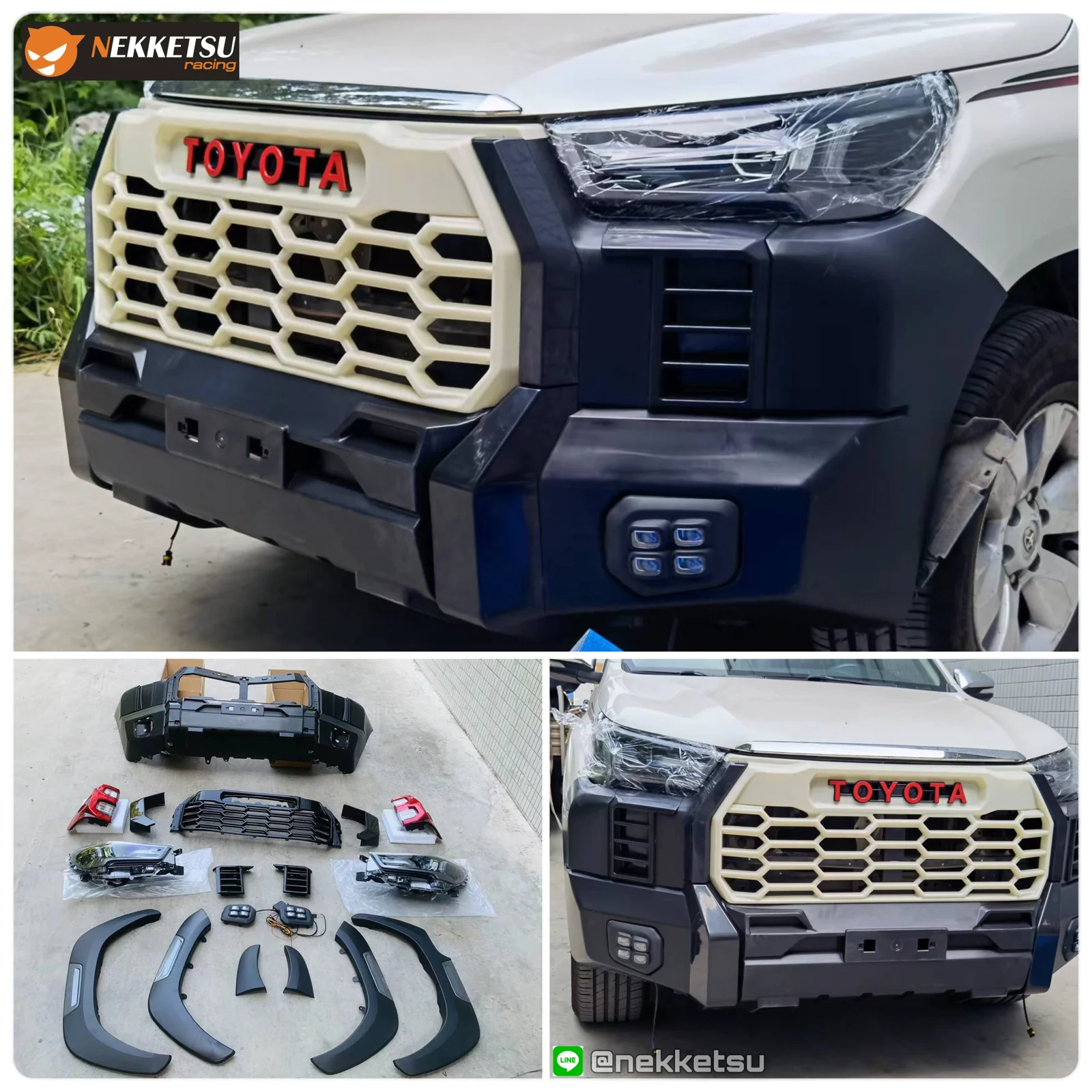 ชุดแต่ง Toyota Hilux Revo 2020 2024 TUNDRA