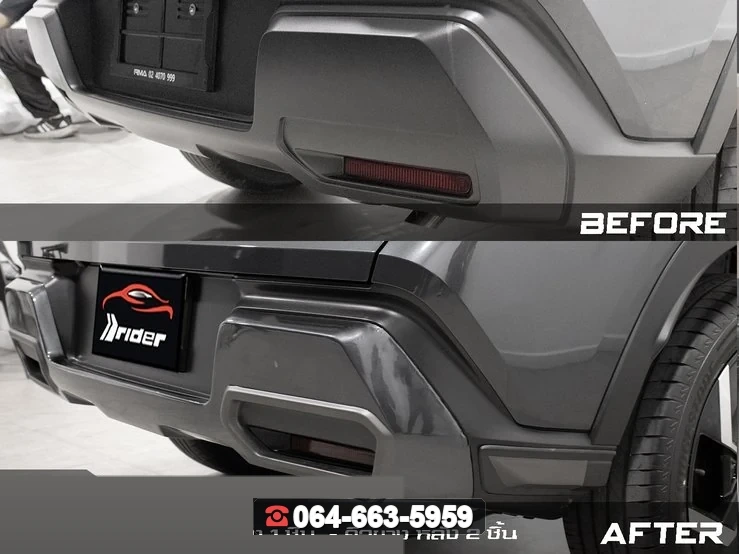 ชุดแต่ง MITSUBISHI XForce OEM RiderM ภาพ 4
